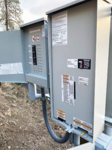 Generator electrical panel